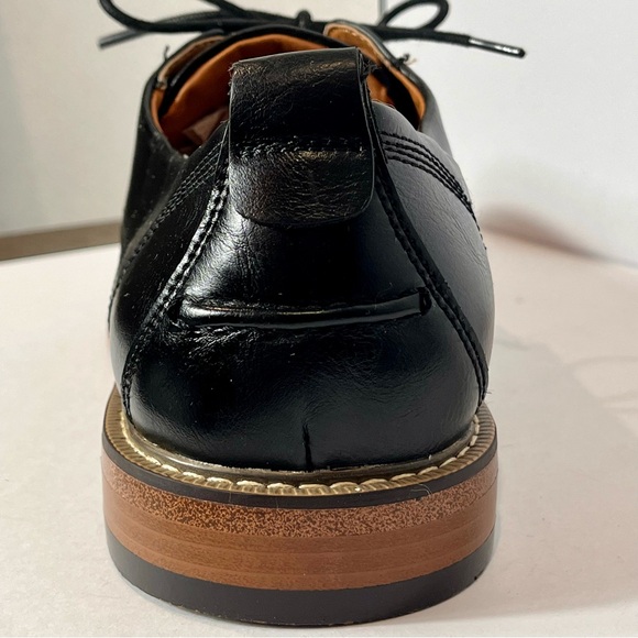 Steve Madden Men’s Nytro Black Perforated Derby Dress Shoe Size 9 Quiet Luxury main image 8